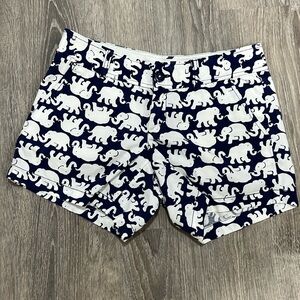 Lilly Pulitzer Callahan shorts elephant print size 2